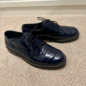 Stuart Weitzman Vero Cuoio Oxford Shoes Size 7M